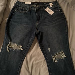 Judy blue skinny fit distressed size 18W